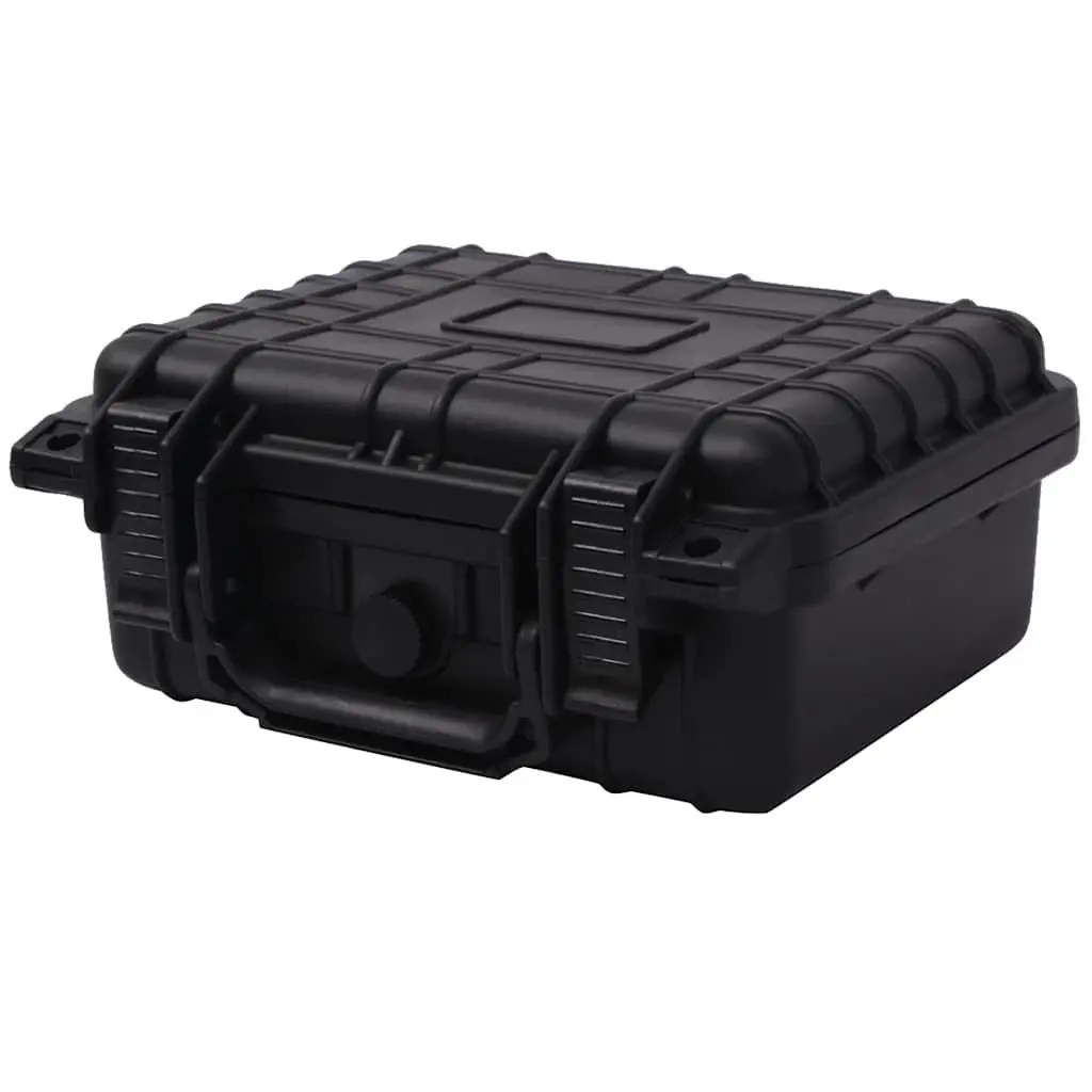 Camera Bag Travel Storage Hard Shell Black 27 x 24.6 x 12.4 cm