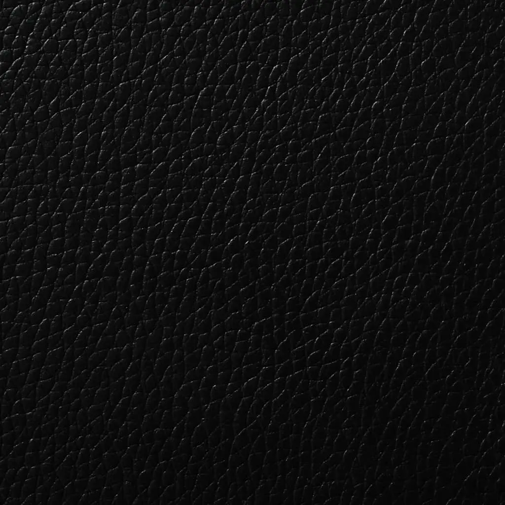 6 Black Faux Leather Dining Chairs with Steel Legs