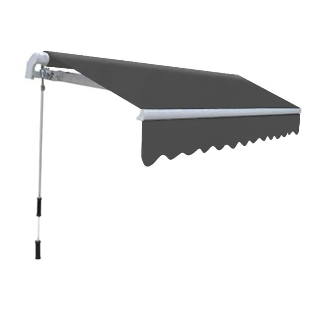 300cm Manual Folding Awning with Aluminium Frame