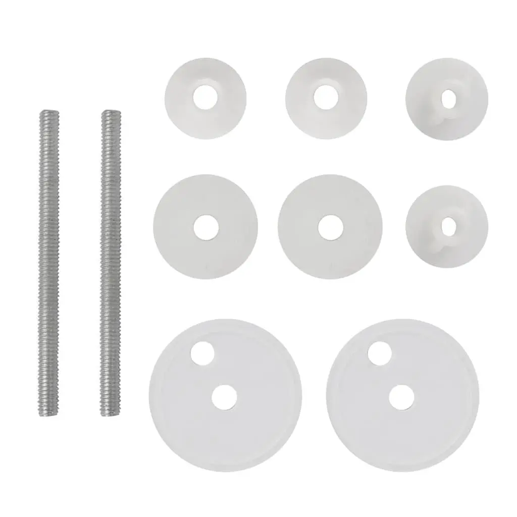 2 Pack Multicolour Toilet Seat with Adjustable Hinges