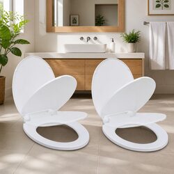 Specifications for Toilet Seats with Soft Close Lids, 2 Pack