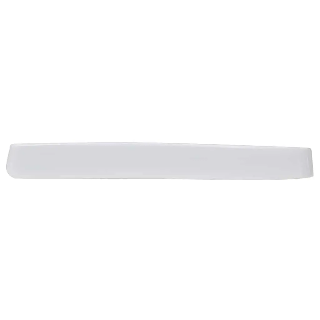 Toilet Seats Soft Close for Standard Bowl White Plastic 2 Pack