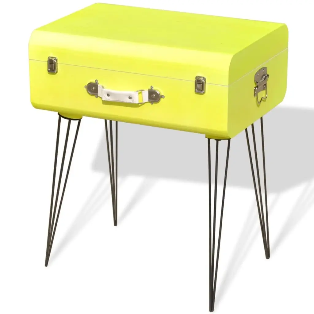Vintage-Style Suitcase Bedside Cabinets