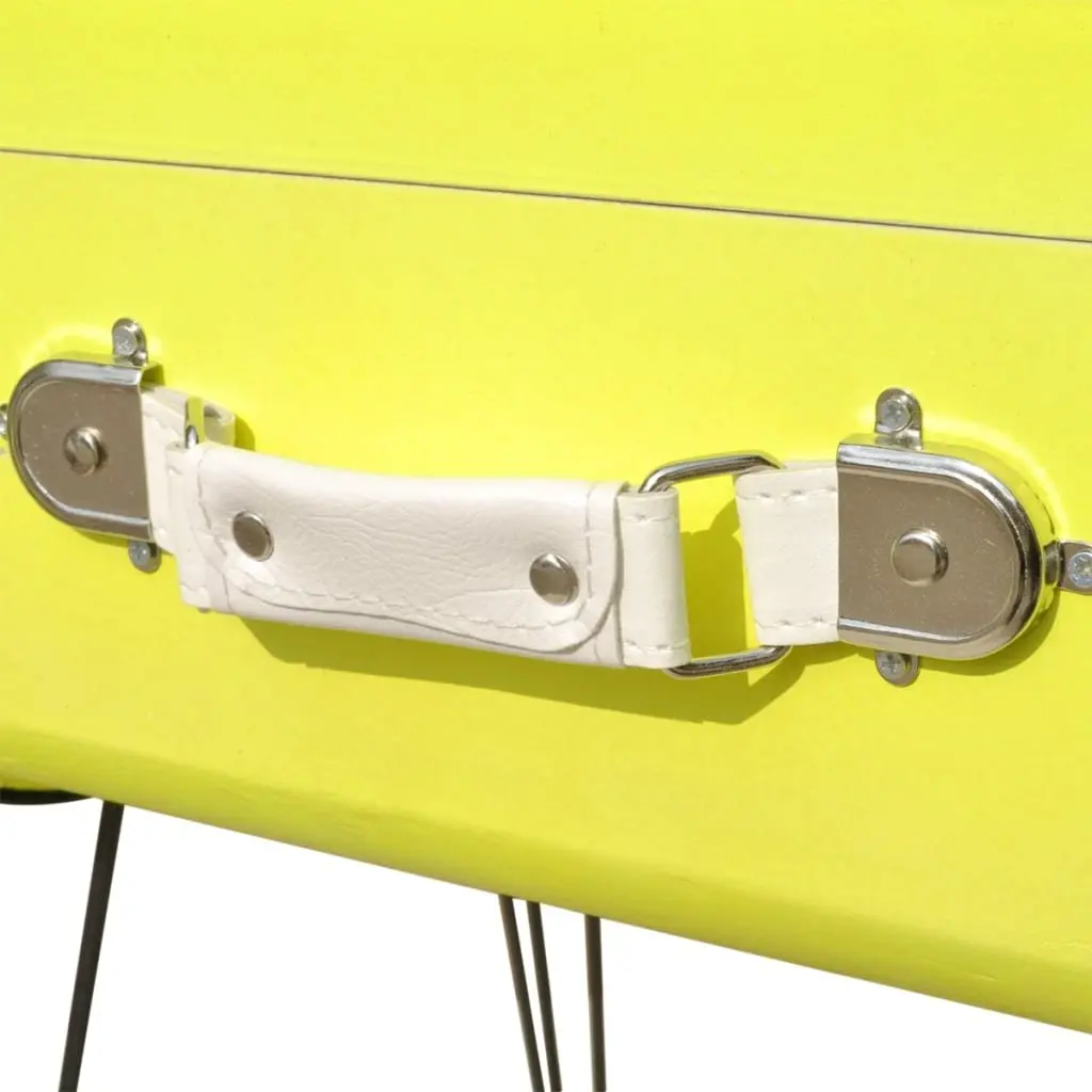 Vintage-Style Suitcase Bedside Cabinets