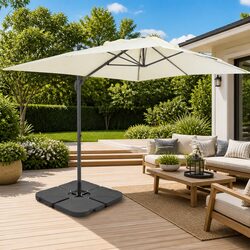 Aluminium Frame Garden Parasol Specifications