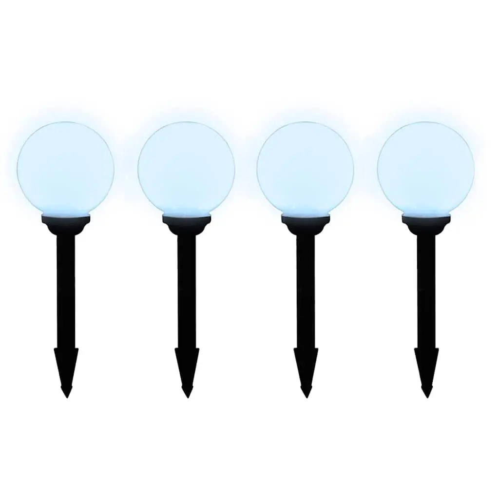 Outdoor Solar LED Lights for Garden Pathway 15cm 8 Piece Set