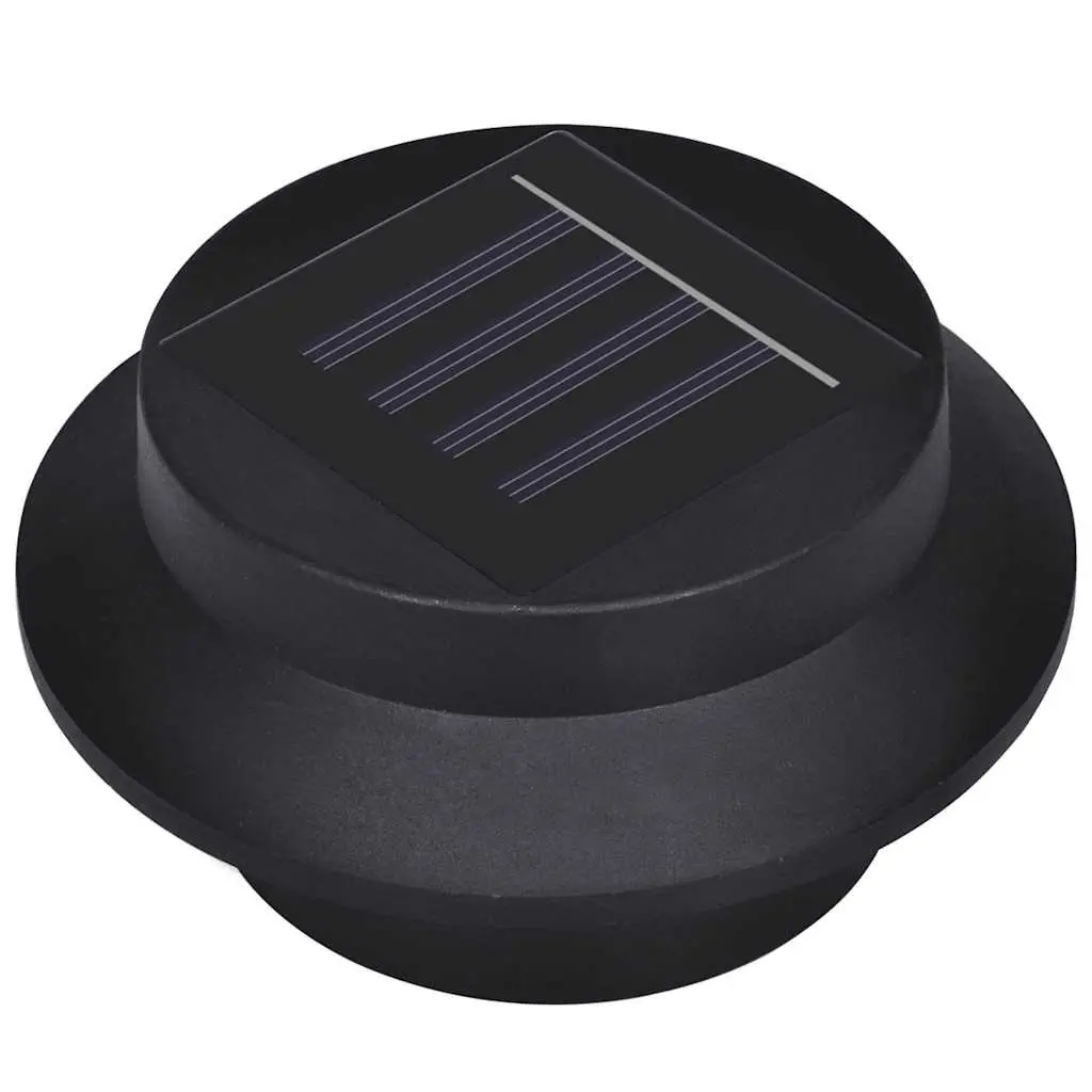 Outdoor Solar Fence Lamps for Garden Wall Lighting 12 Piece