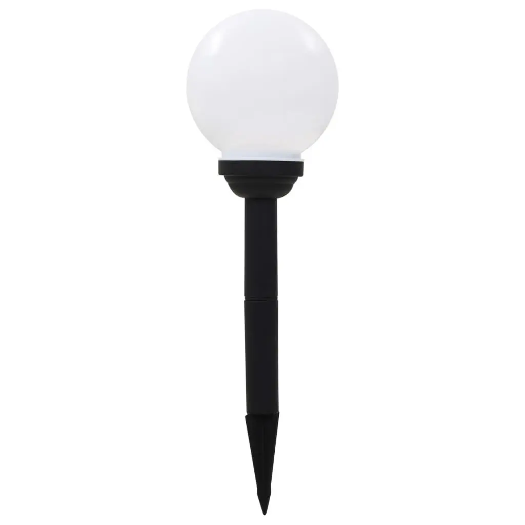 Outdoor Solar Lamps 8 Pcs LED Spherical 15cm RGB Color Changing Garden Lighting