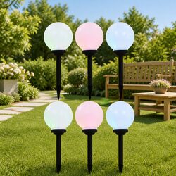 Specifications for Solar LED Lamps - 6 Pack, 20cm Diameter