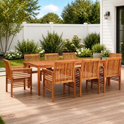 9 Piece Outdoor Dining Set Specifications