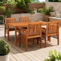 Specifications of 5 Piece Outdoor Dining Set