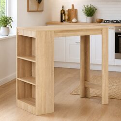 Bar Table Specs: 110x50x103cm with Engineered Wood