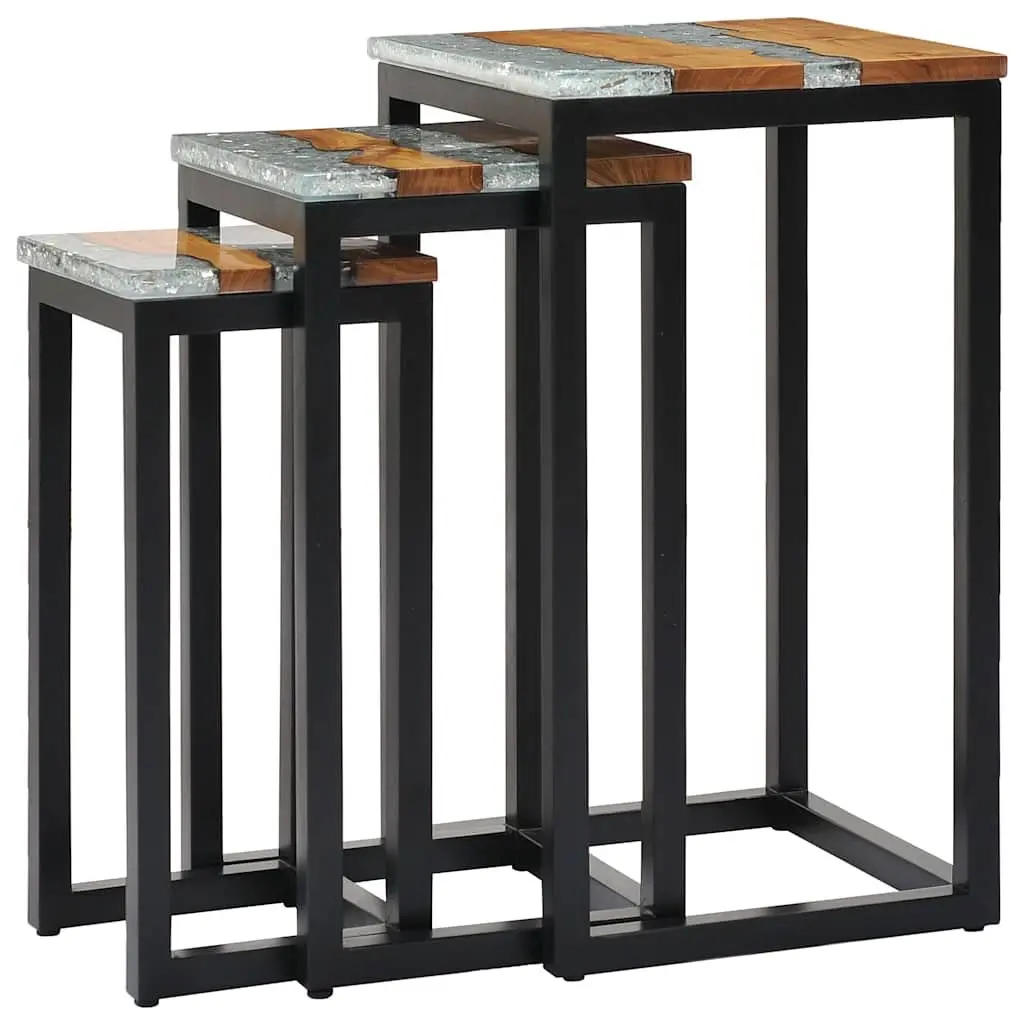 3 Piece Nesting Tables Set