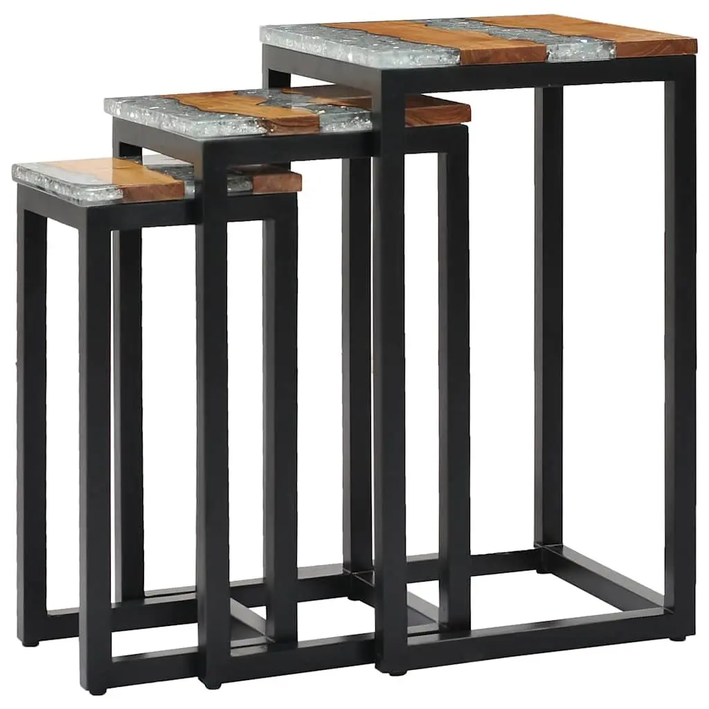 3 Piece Nesting Tables Set