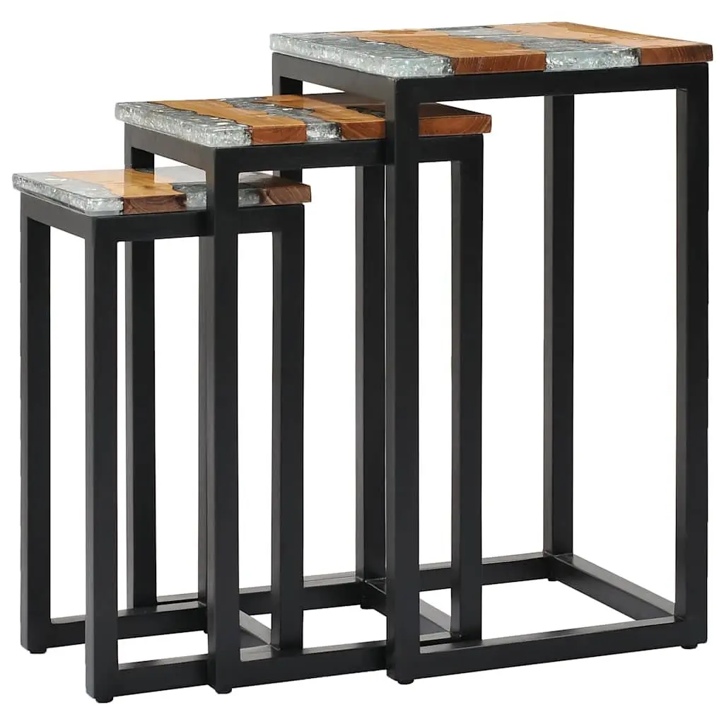 3 Piece Nesting Tables Set