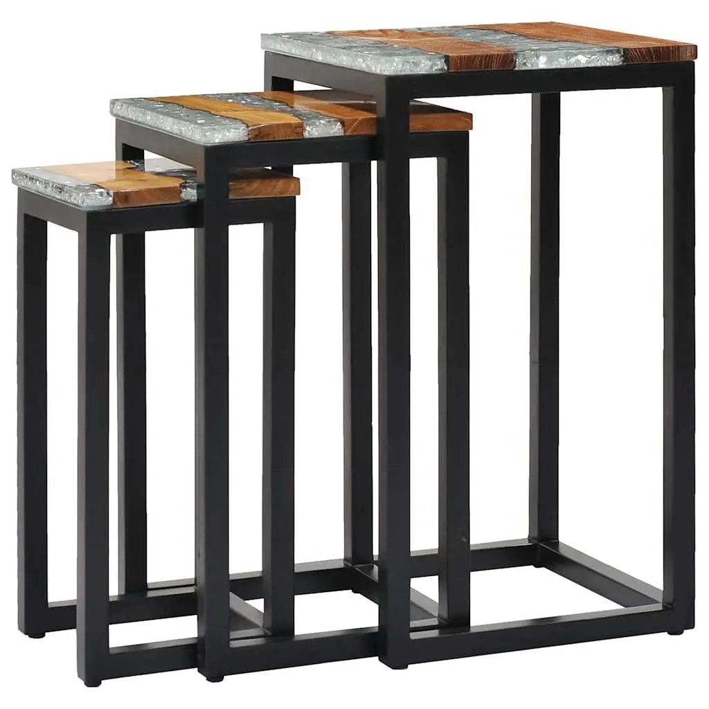 3 Piece Nesting Tables Set