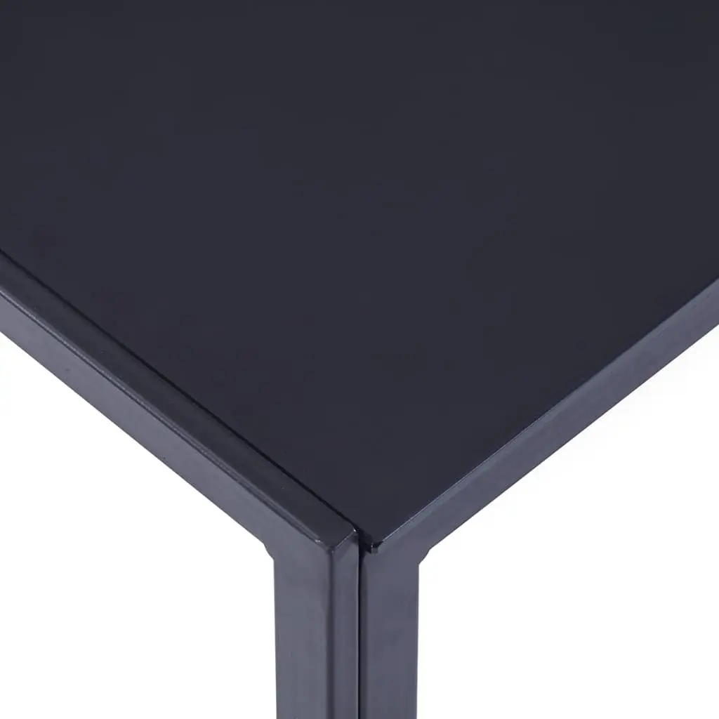 Dining Table Set 5 Piece Kitchen Modern Glass Top Beige