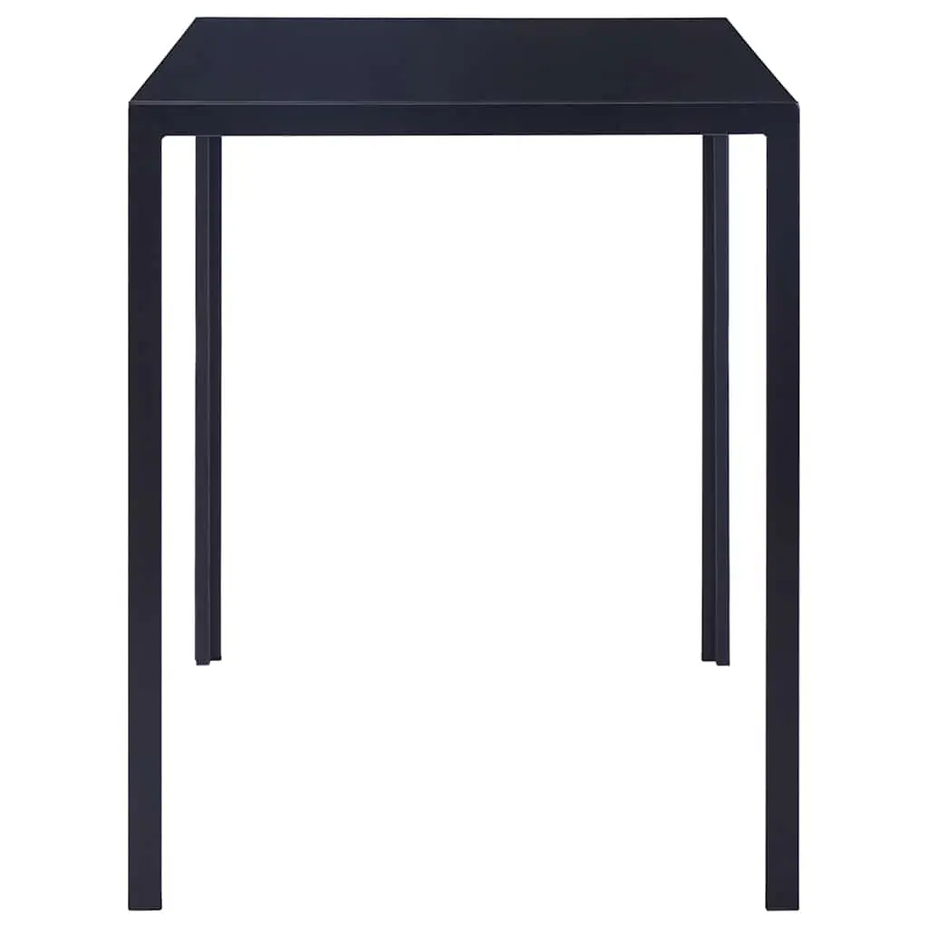 Dining Table Set 7 Piece Modern Kitchen Furniture with 6 Chairs Blue