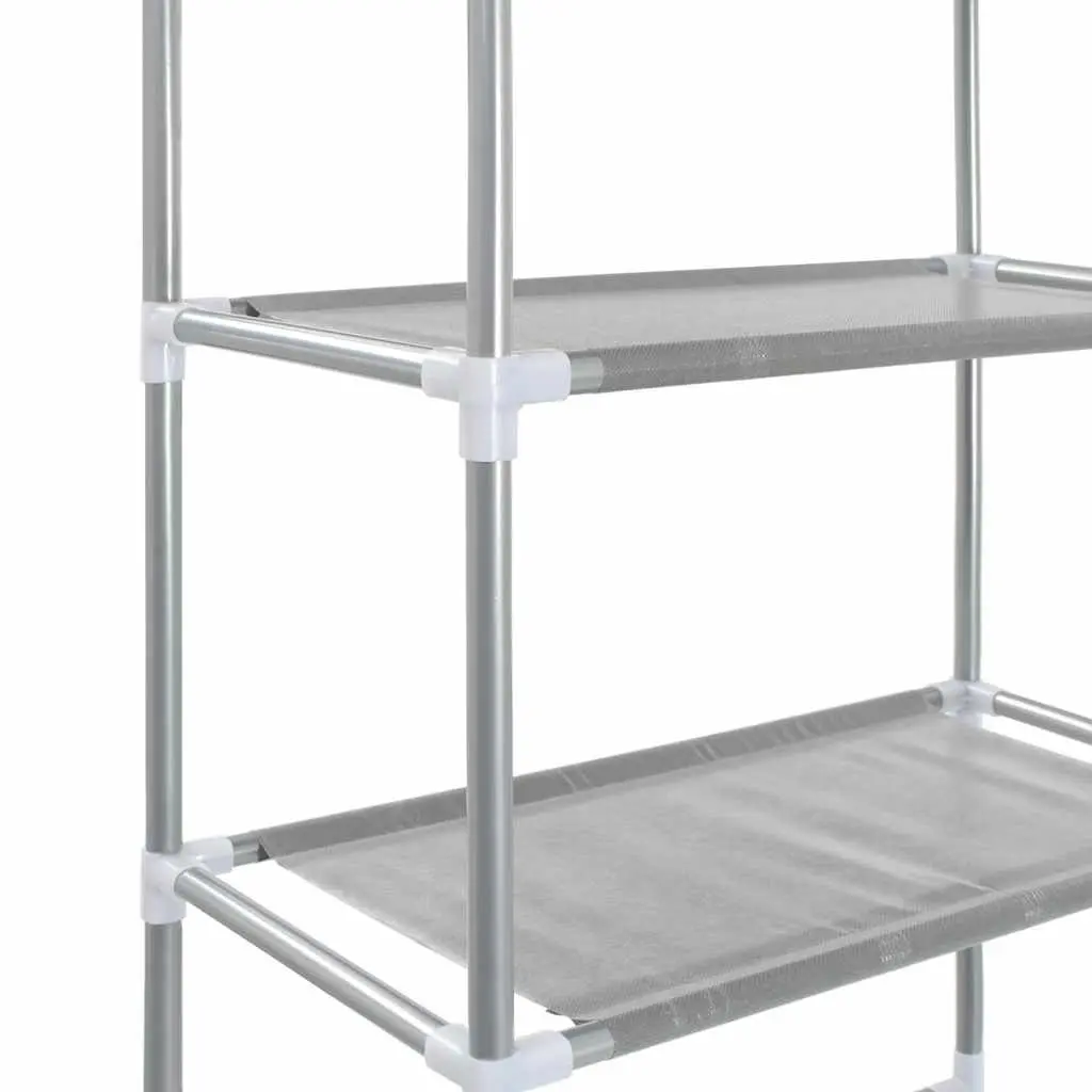 3-Tier Bathroom Organiser Shelf Over Toilet Storage Rack Silver Space Saving