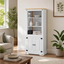 Storage Cabinet Specifications: 80W x 40D x 170H cm