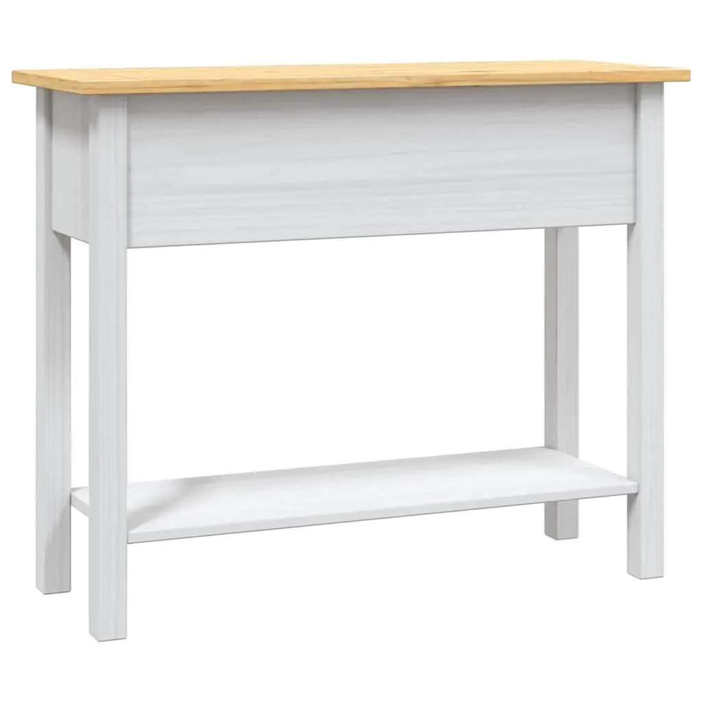 Console Table Living Room White Mexican Corona Style 90 x 34.5 x 73 cm