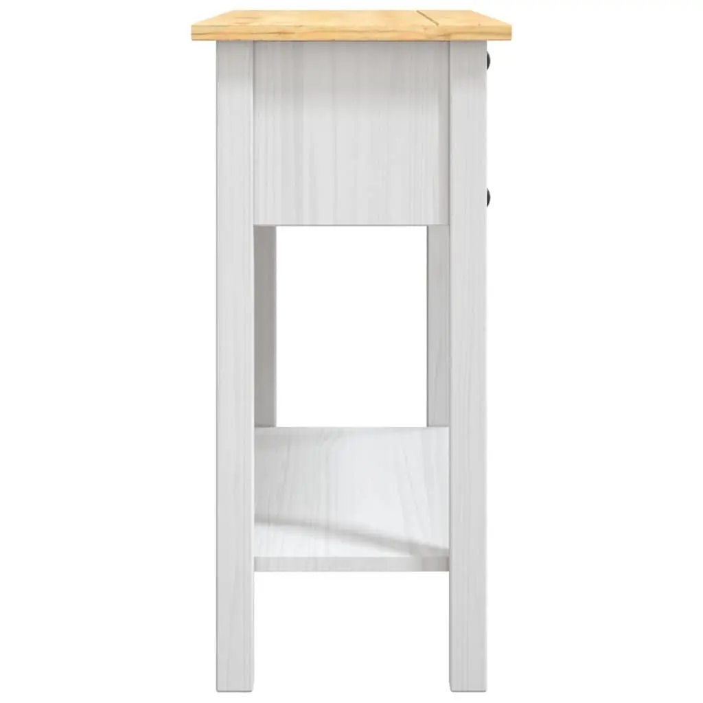Console Table Living Room White Mexican Corona Style 90 x 34.5 x 73 cm