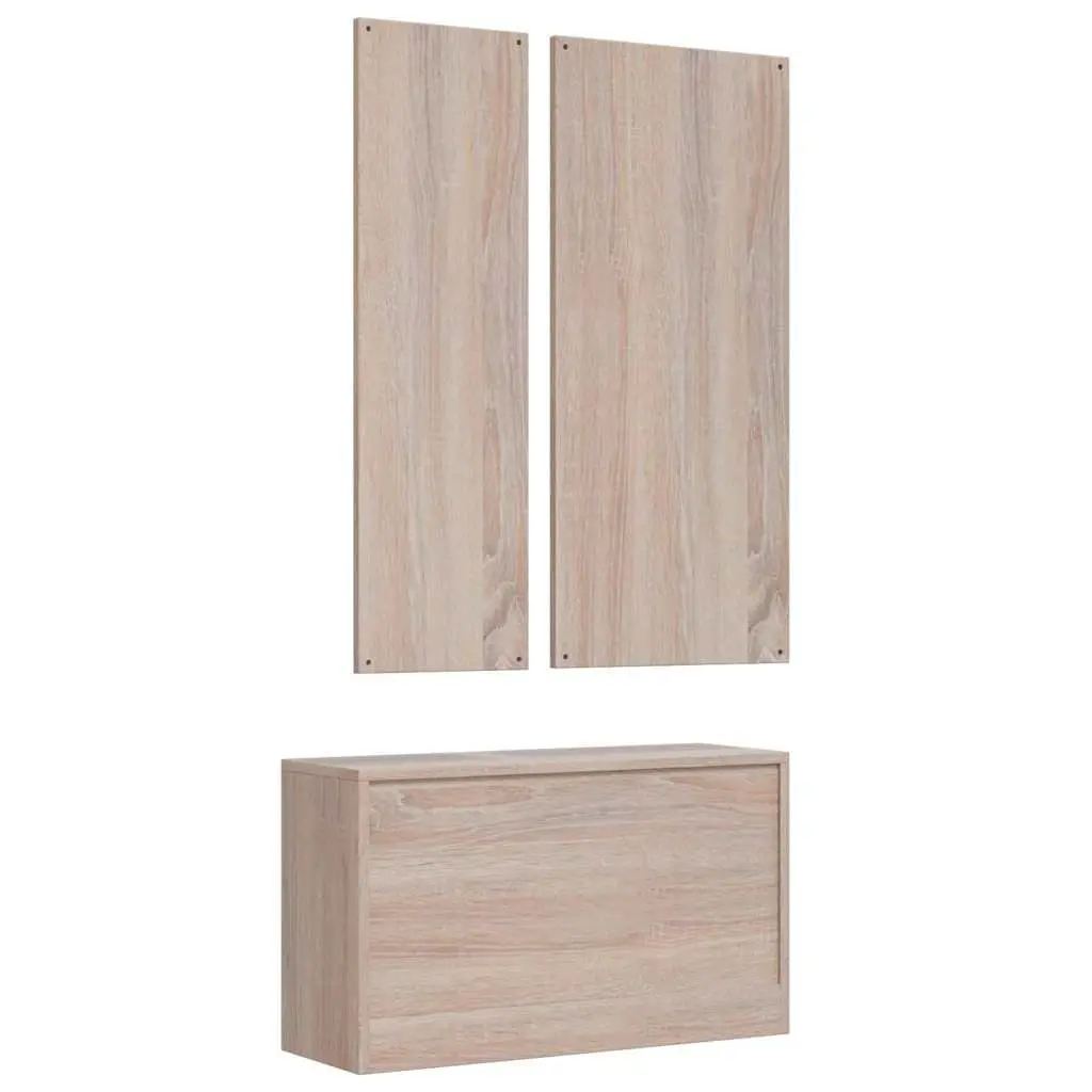 3-Door Wardrobe Grey Storage Cabinet for Bedroom 118W x 50D x 171.5H cm