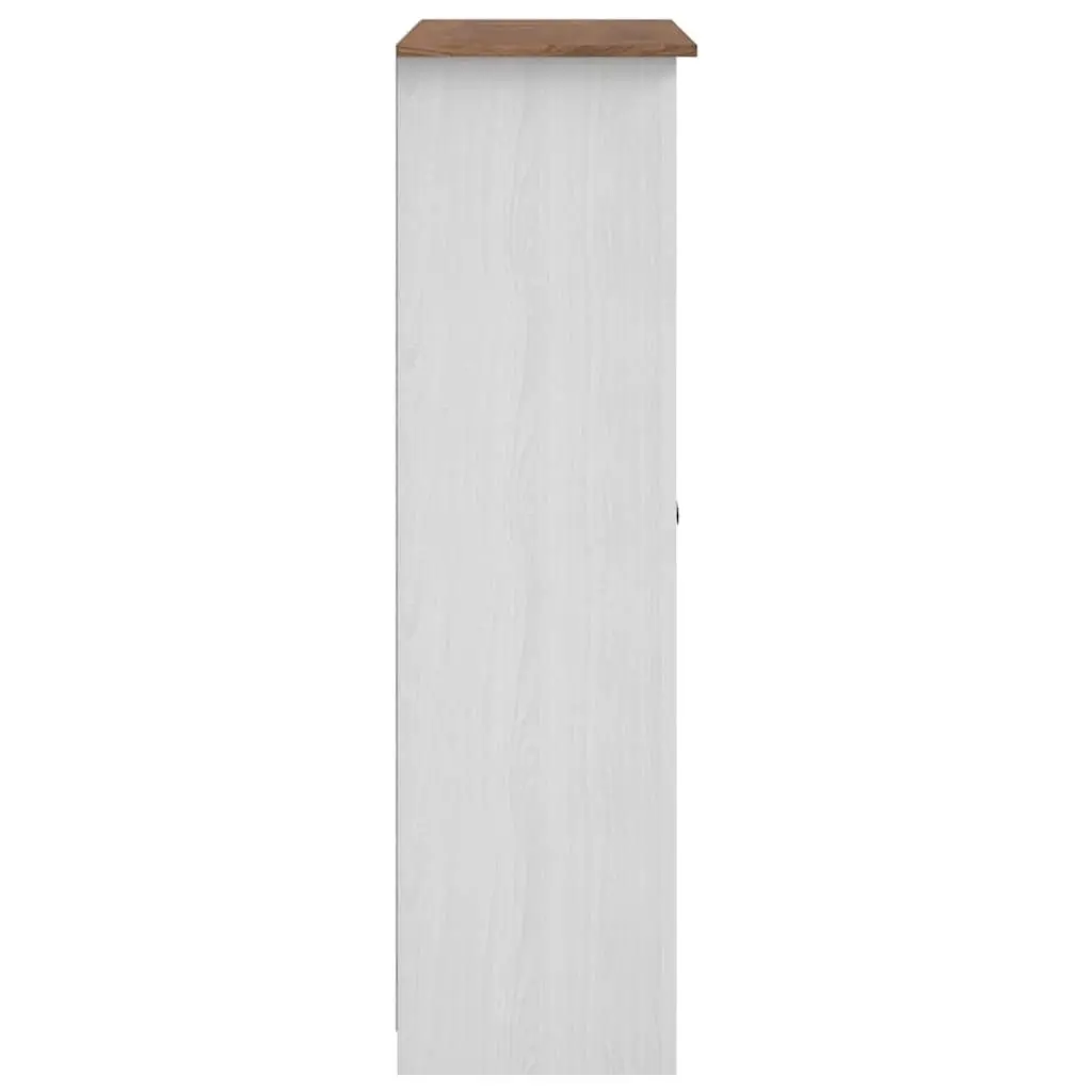 3-Door Wardrobe White Storage Cabinet Bedroom Furniture 118 x 50 x 171.5 cm