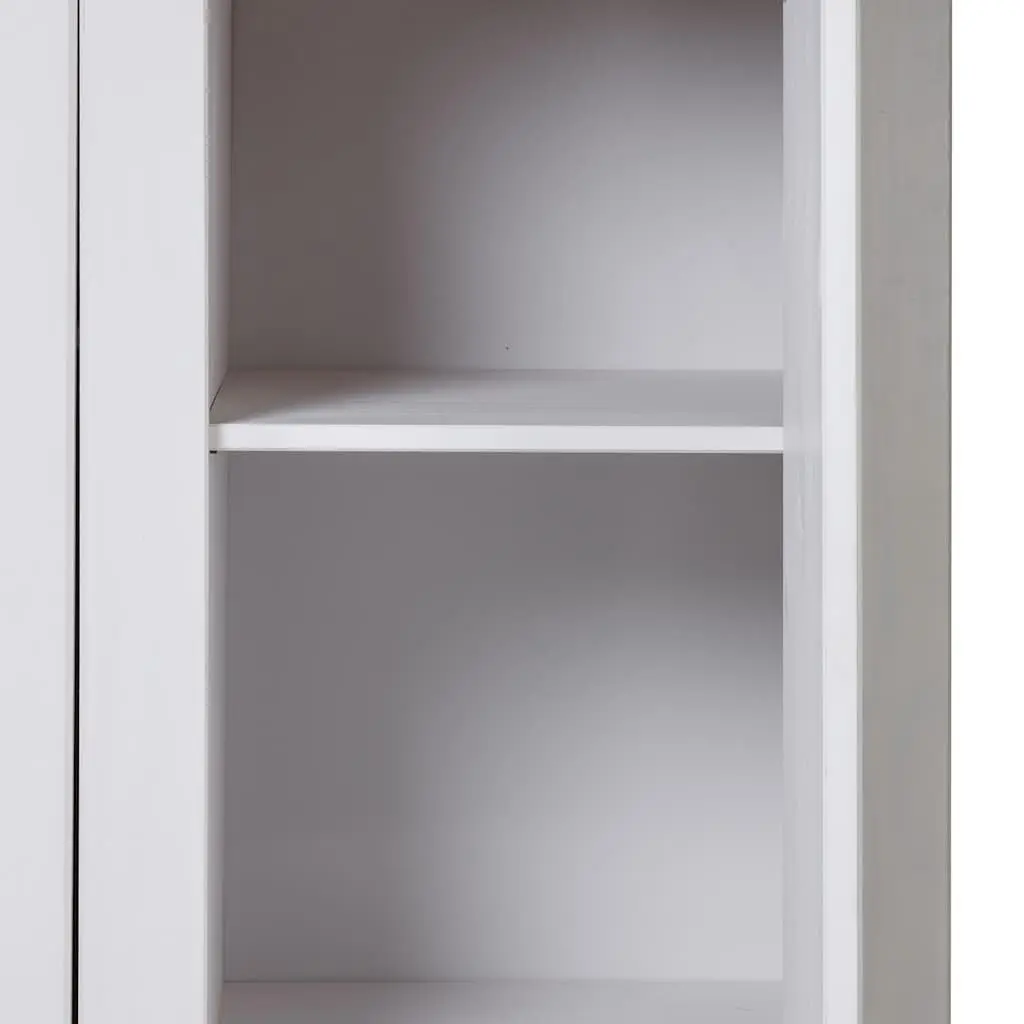 3-Door Wardrobe White Storage Cabinet Bedroom Furniture 118 x 50 x 171.5 cm