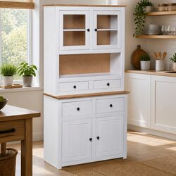Storage Cabinet Highboard Specifications - 93x40.5x180cm