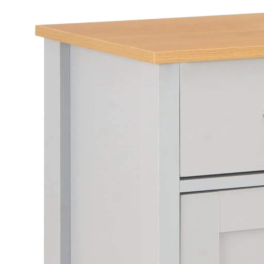 Sideboard Cabinet Grey Storage Buffet with Drawers Doors Living Room Hallway