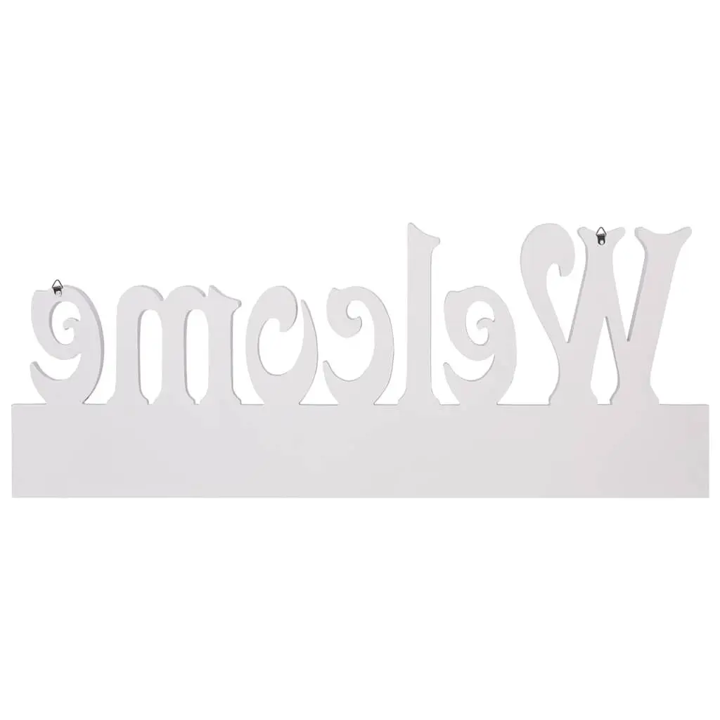 Wall Mounted Coat Rack Entryway Storage 74 x 29.5 cm 5 Hooks