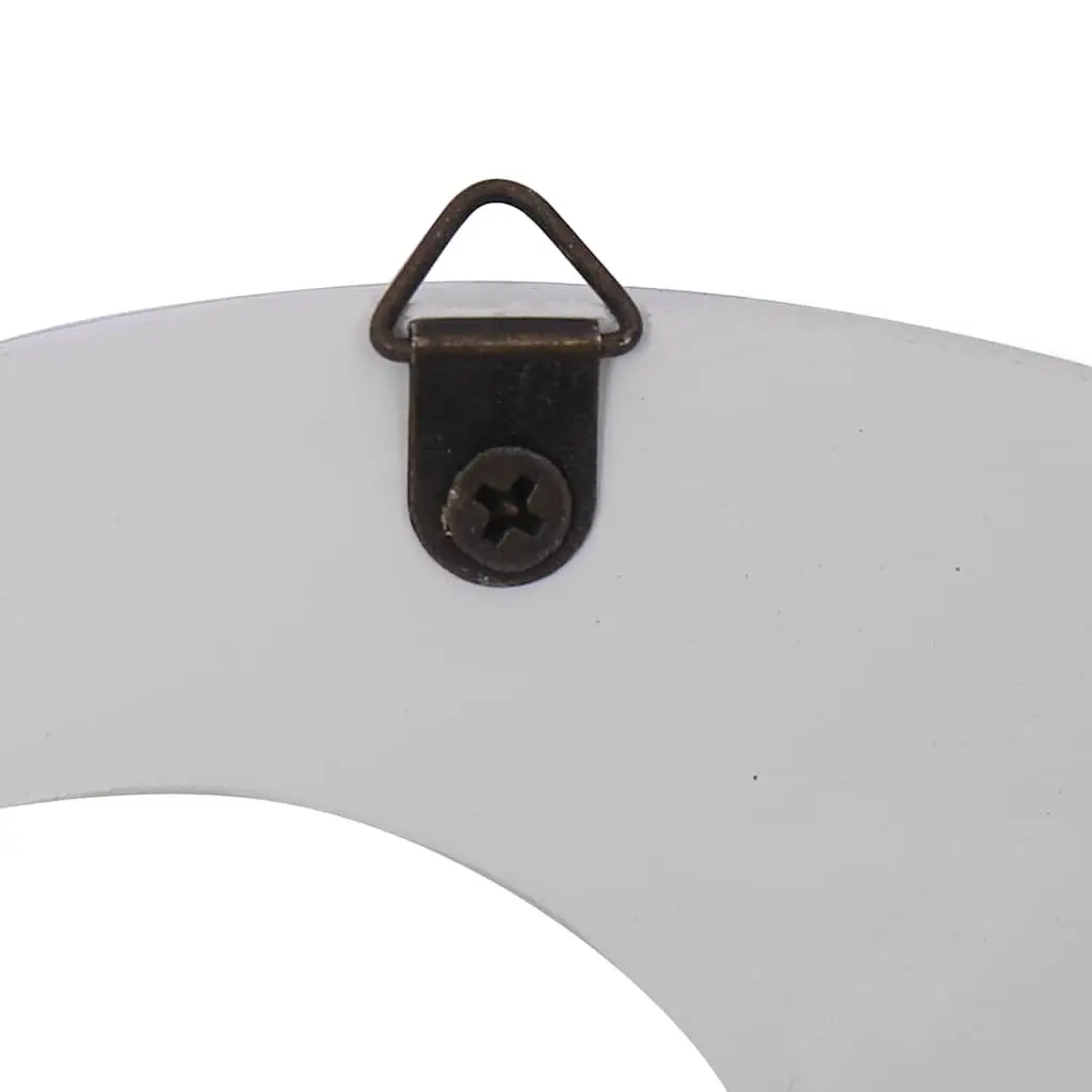 Wall Mounted Coat Rack Entryway Storage 74 x 29.5 cm 5 Hooks