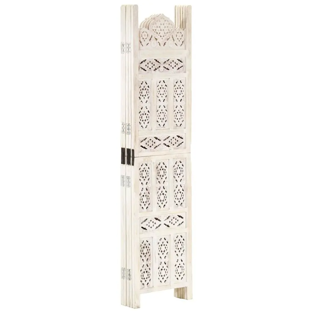 Hand Carved 5-Panel Room Divider