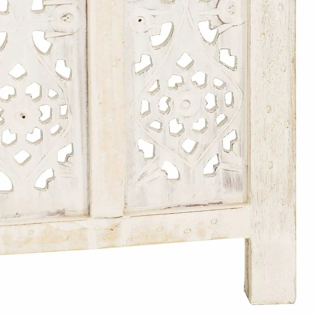 Hand Carved 5-Panel Room Divider