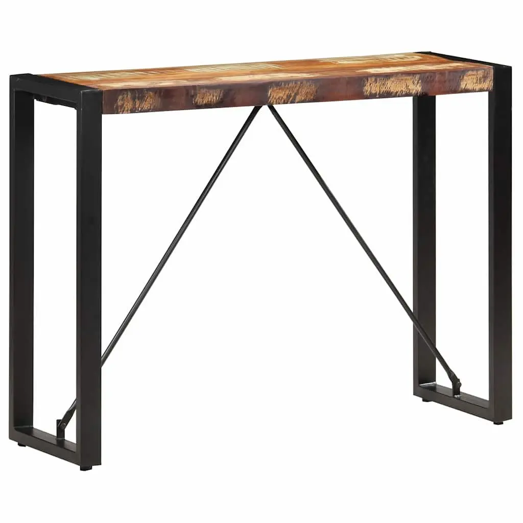 Console Table 110x35x76cm Solid Reclaimed Wood End Hall Display Stand