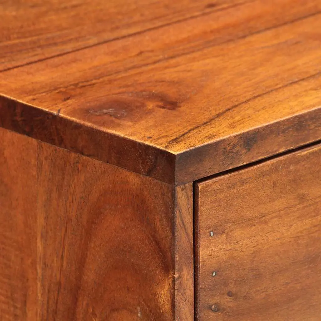 Wooden Console Table 100x35x76 cm Sideboard Storage Drawers Side Entryway