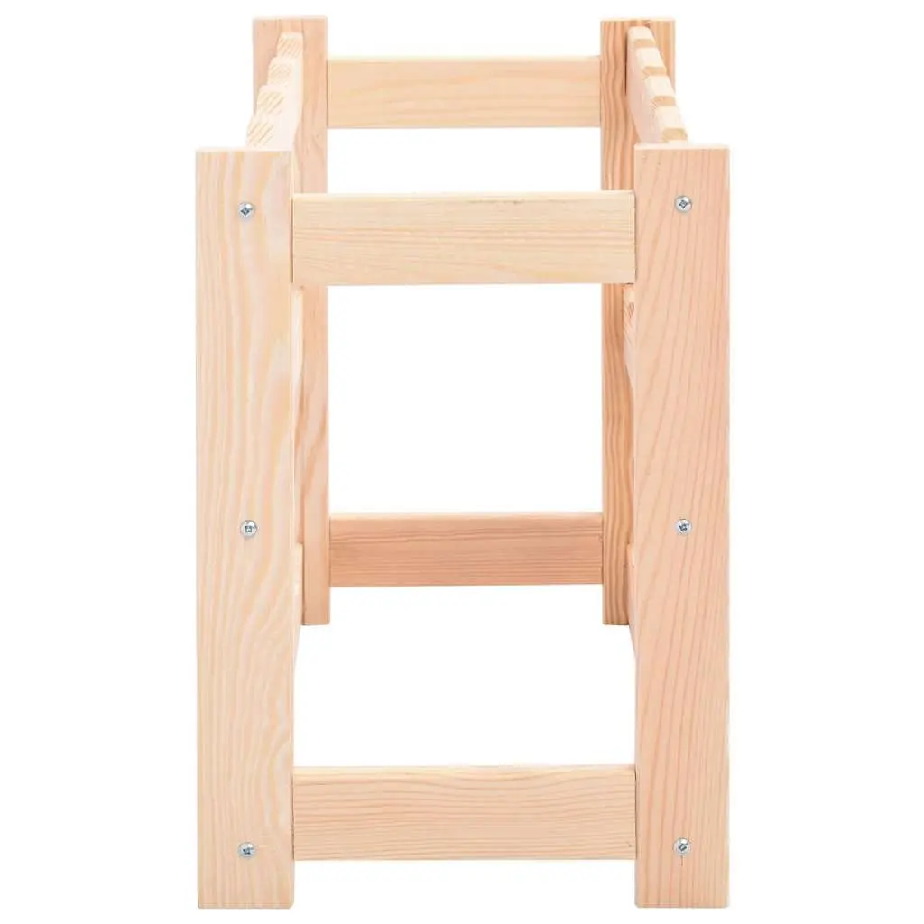 Wine Rack for 12 Bottles Kitchen Dining Bar Solid Wood Pine Storage Display Shelf Holder Stand