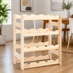 Specifications of 16-Bottle Wooden Wine Rack