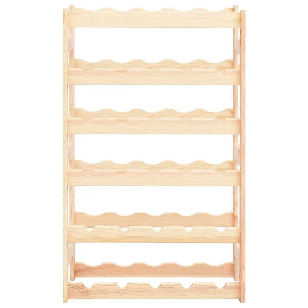 Wine Rack for Home Use Solid Wood 30 Bottles Storage Display Cabinet Holder Stand