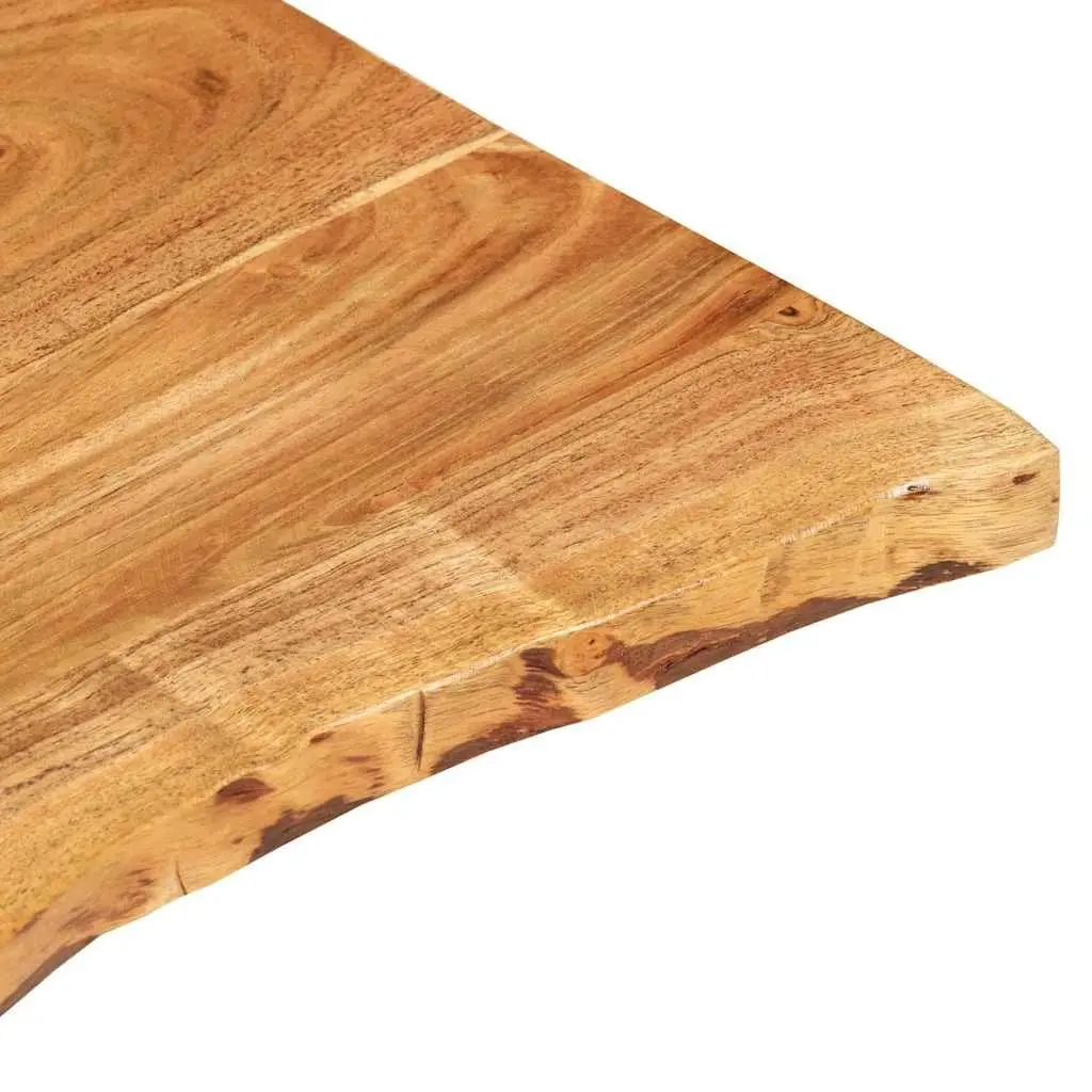 Solid Acacia Wood Bathroom Vanity Top 80x52cm