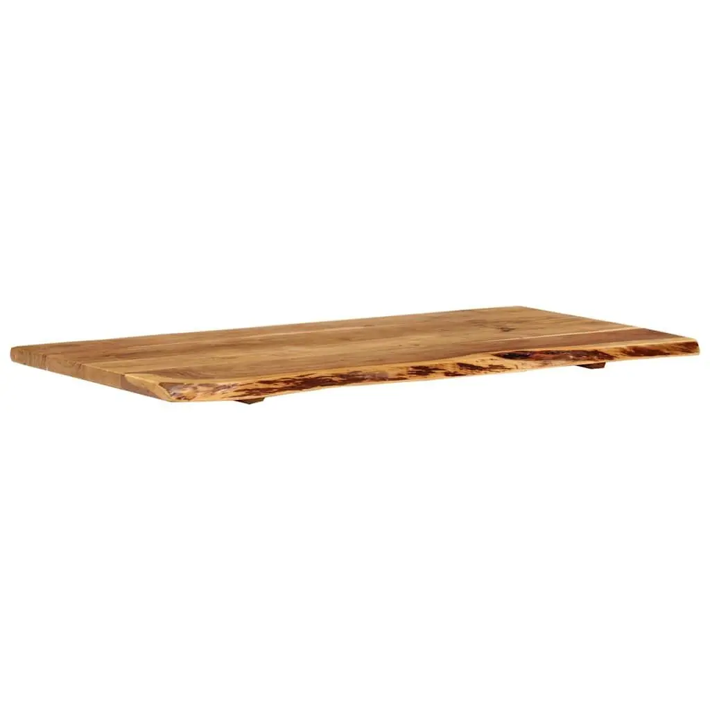 Bathroom Vanity Top Solid Acacia Wood Countertop Rustic Live Edge Floating Sink