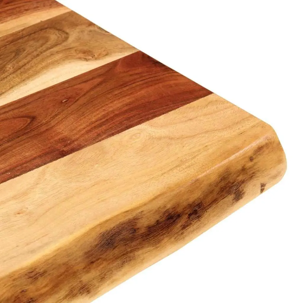 Solid Acacia Wood Vanity Top with Live Edge