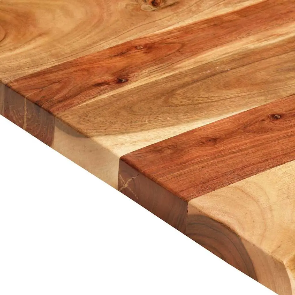 Solid Acacia Wood Vanity Top with Live Edge