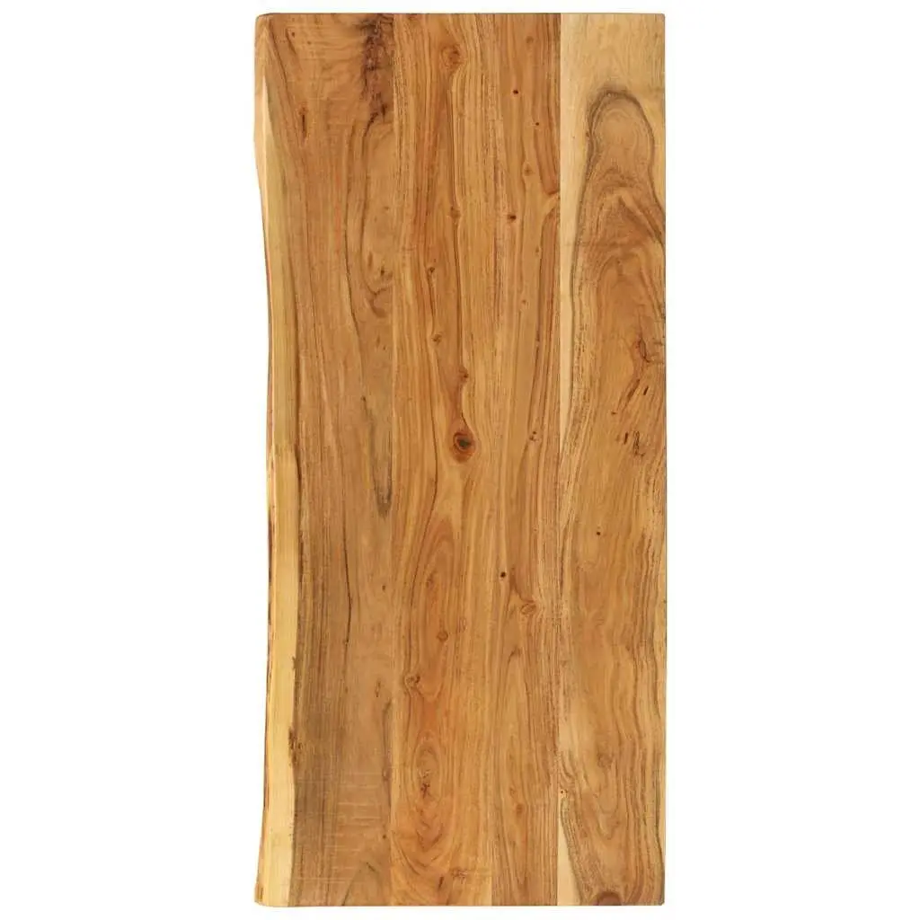 Acacia Wood Bathroom Vanity Top 114cm