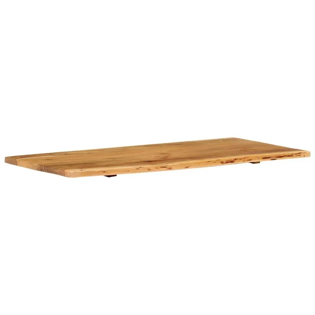 Acacia Wood Bathroom Vanity Top 114cm