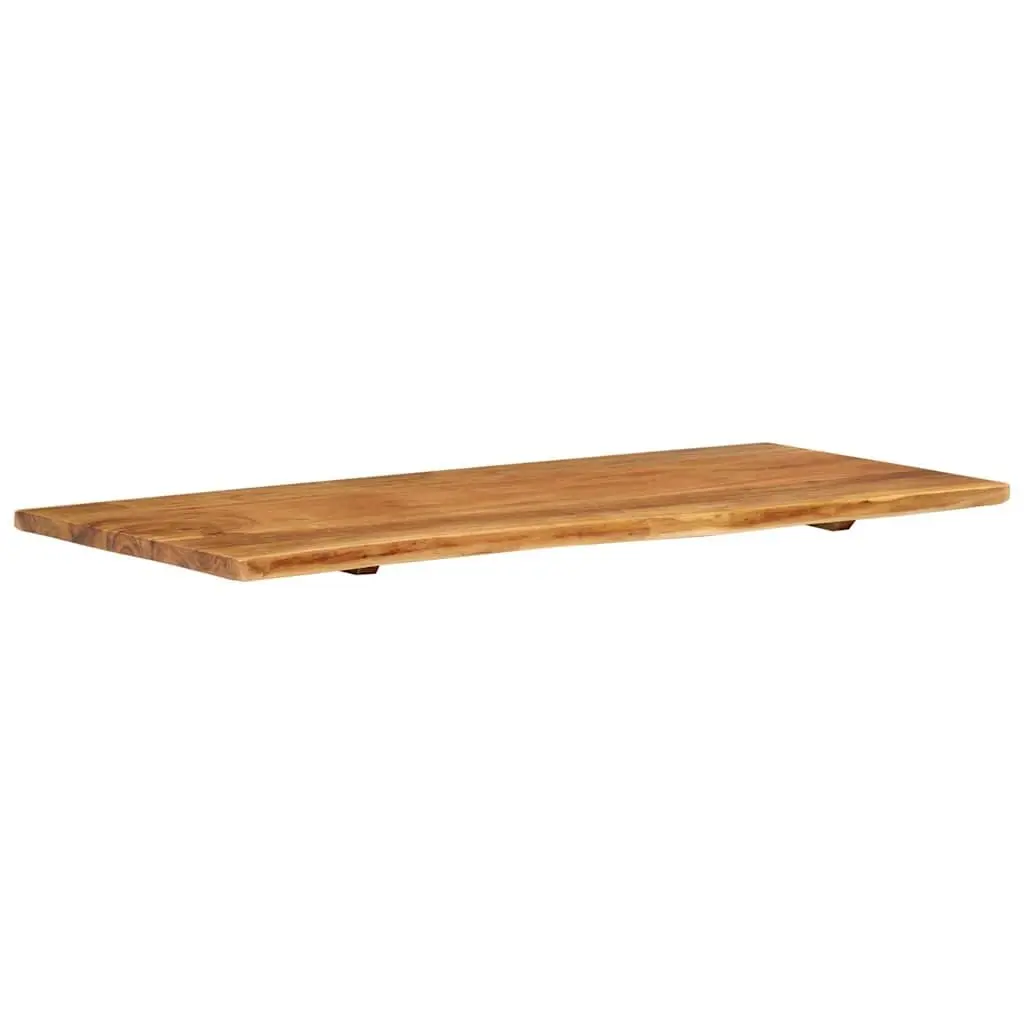 Acacia Wood Bathroom Vanity Top 114cm
