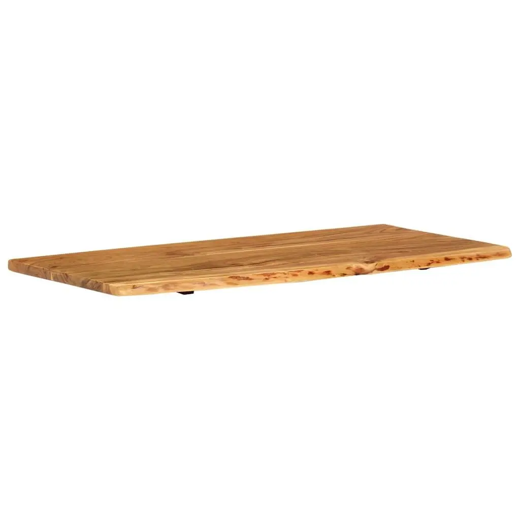 Acacia Wood Bathroom Vanity Top 114cm