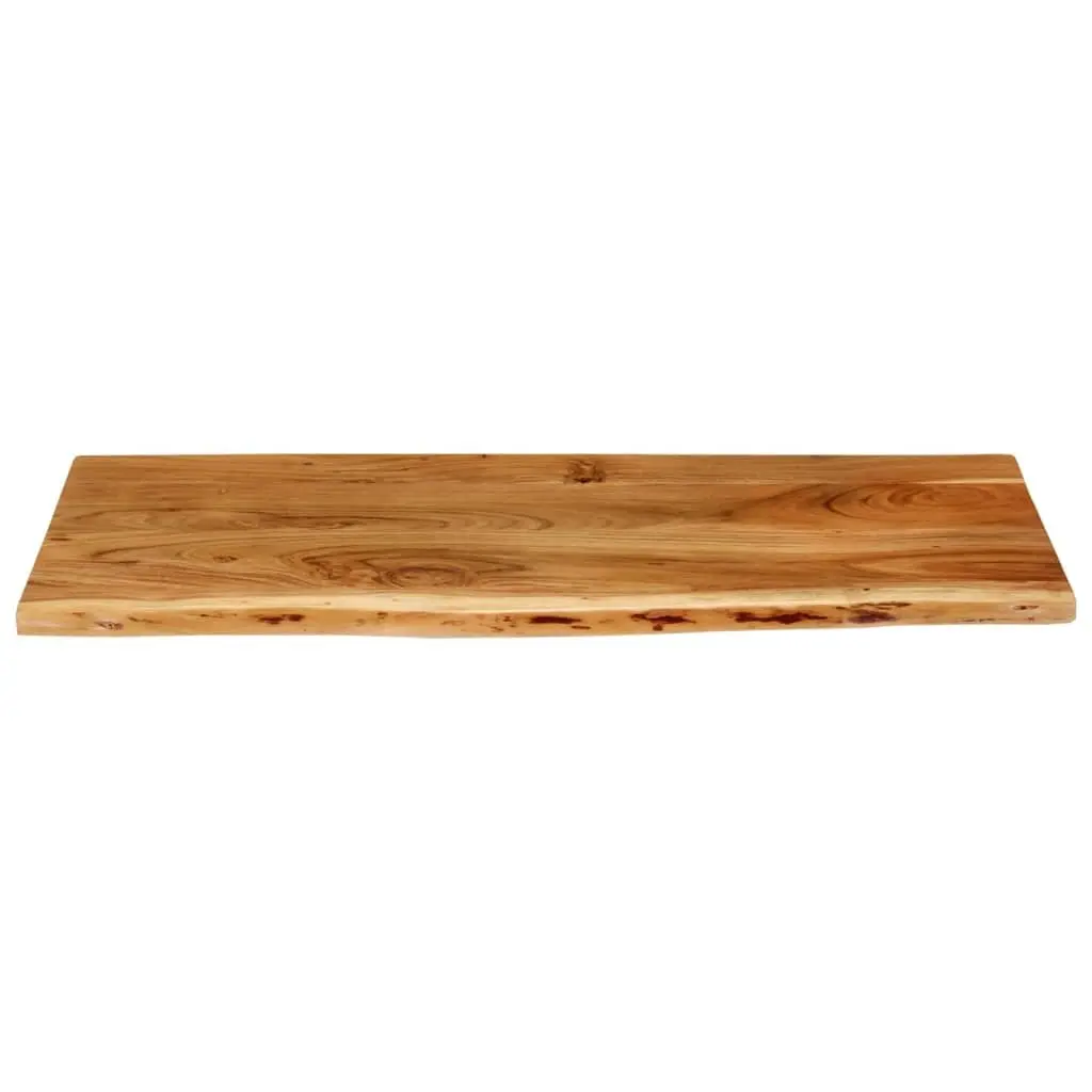 Acacia Wood Bathroom Vanity Top 114cm