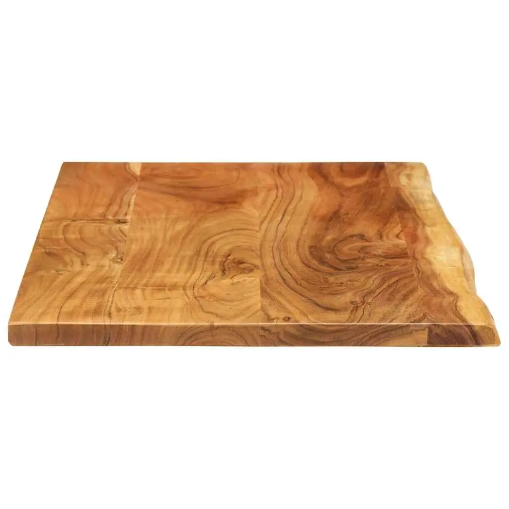 Acacia Wood Bathroom Vanity Top 114cm